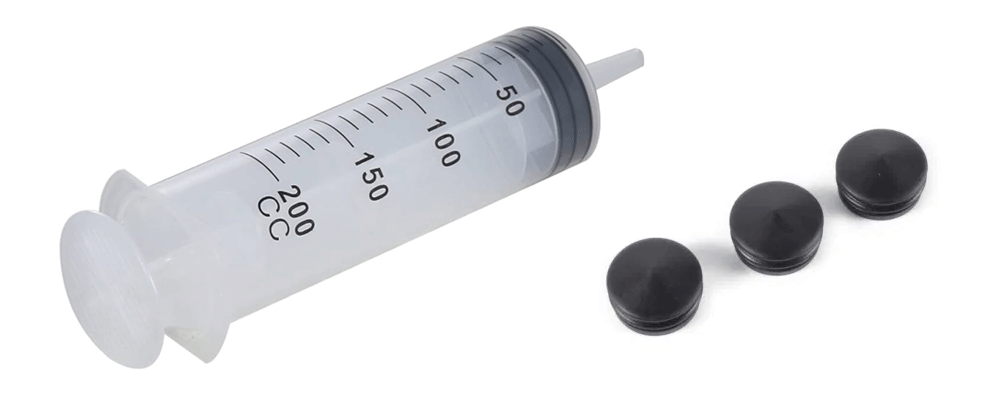 Large piston syringe 4