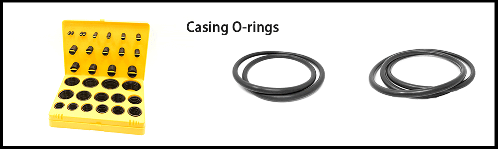 Casing sealing o rings