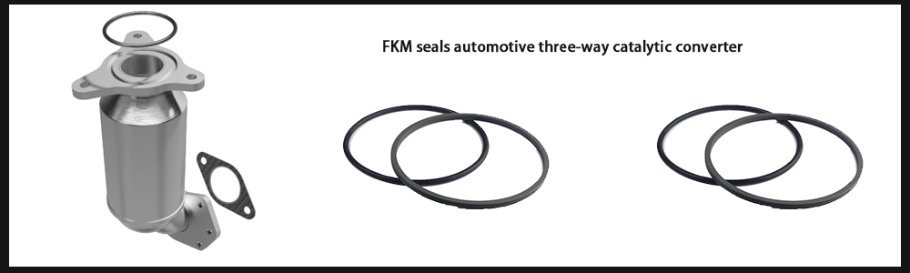 FKM seals automotive three way catalytic converter