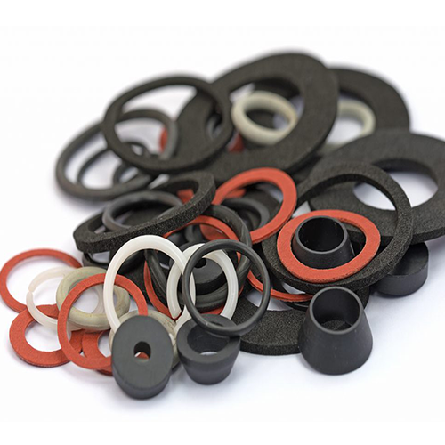 Molded rubber gaskets
