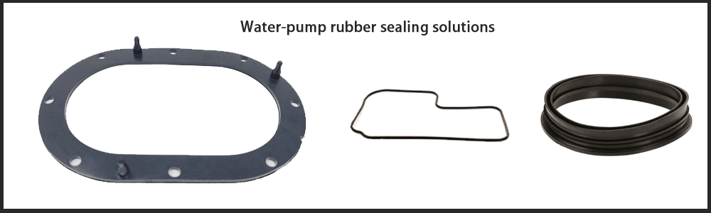Water pump rubber sealing solutions